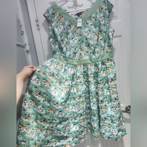 Brand new with tags Disney Christmas Dress. Disney parks authentic original.